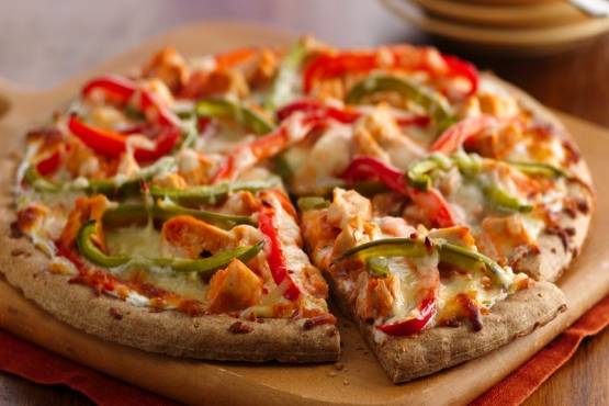 Pepper Chicken Pizza